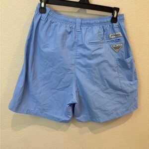 Columbia Men's Light Blue Swim Trunks